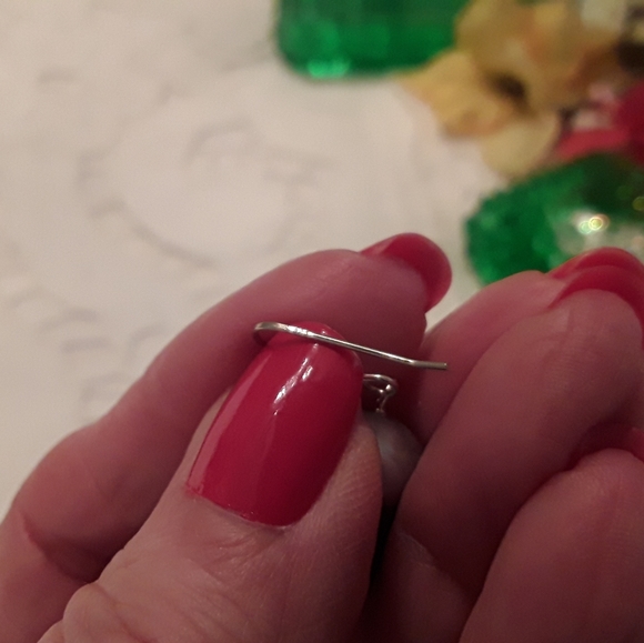 NWTAGS 925 SOLID STERLING TRIPLE STRAND PEARL SET - Picture 7 of 8